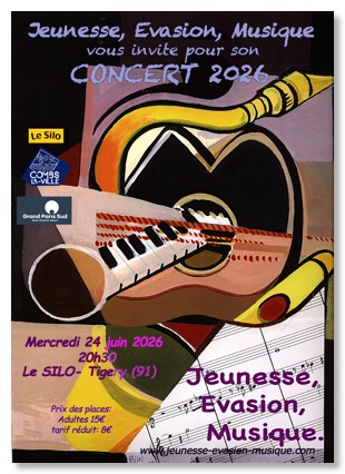 Affiche Concert JEM 2026
